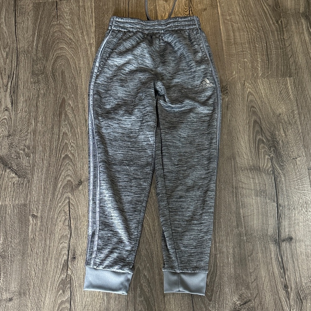 Boys Adidas Fleece-lined Athletic Joggers